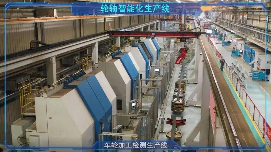 互联网峰会专题报道】中车四方股份高速动车组转向架智能工厂